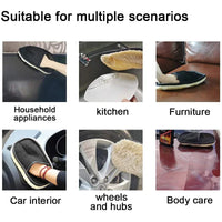 Soft Car Wash Cleaning Glove Automotive Care Towel