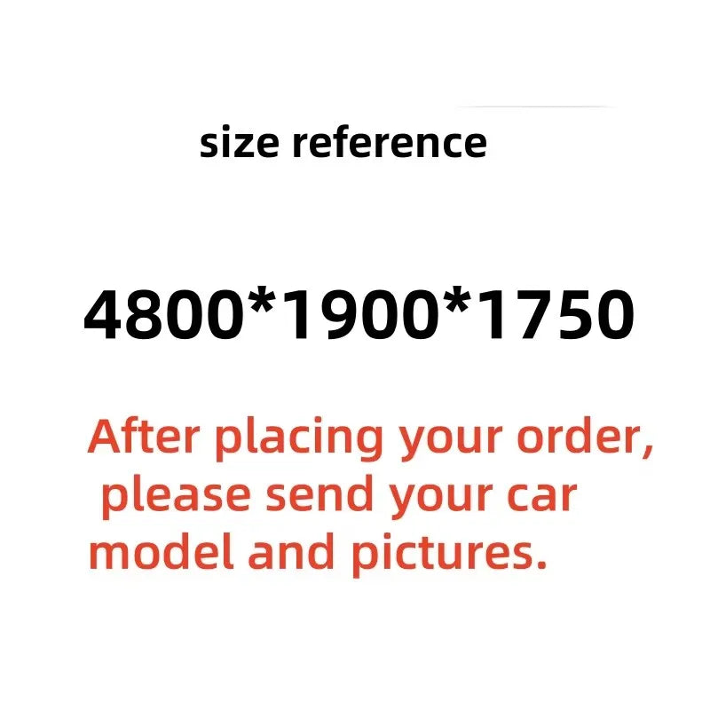 Automatic Remote Control Car Cover with Sun Protection