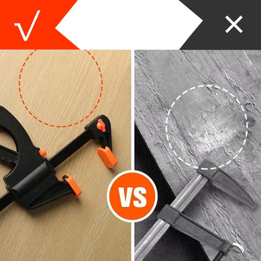 2pcs 4-Inch F Clamp Clips – Quick Ratchet Release Tool Kit