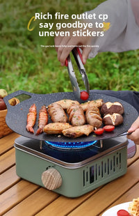 Portable Retro Camping Gas Stove with Ignition Device