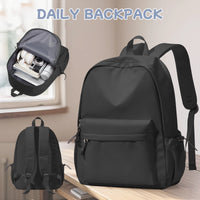 School backpack for Girl, Aesthetic Backpack for Women Cute Bookbag Preppy College Casual Lightweight Laptop Backpack Anti theft