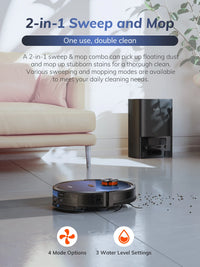 T10s Robot Vacuum with Auto-Empty Station