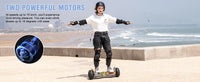 RCB Hoverboard 8.5" all terrain hoverboards, APP control, integrated LED Bluetooth with powerful motor, electric skateboard