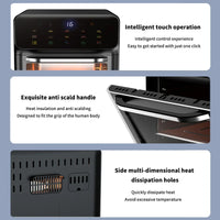 10L Large Electric Air Fryer Oven Oil-Free