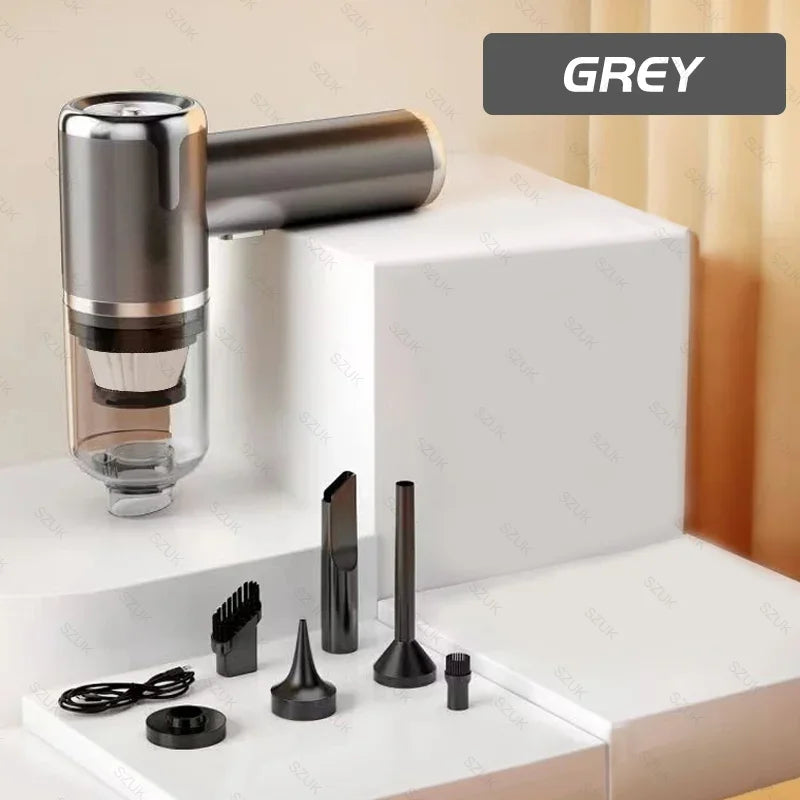 SZUK 148000Pa Car Vacuum CIeaner Powerful Wireless Handheld Cleaning Machine Mini Blower Portable Vacuum Cleaner for Car Home