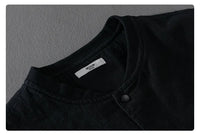 Men’s Cotton Linen Jacket – Casual Travel Stand Collar