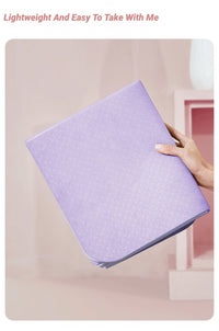 Eco-Friendly Foldable Yoga Mat for Travel & Fitness