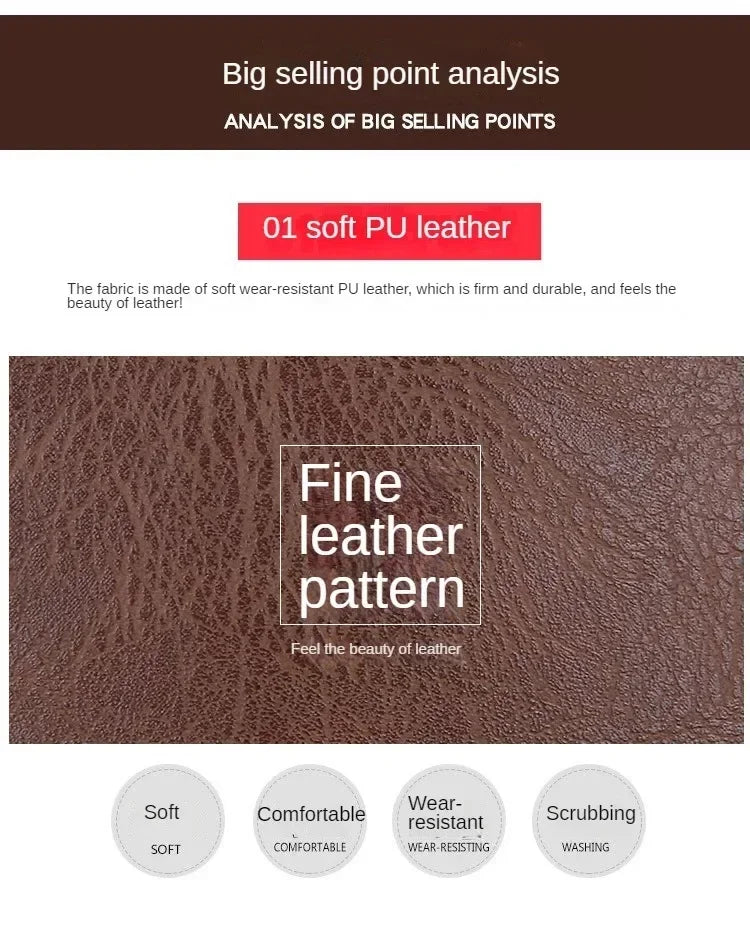 Vintage Messenger Bag Men PU Leather Business Worker Shoulder Bag Brown Black Man Crossbody Bag Male Handbag Gift for Husband