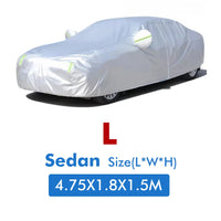 Universal Car Snow & Dust Cover Outdoor Protection