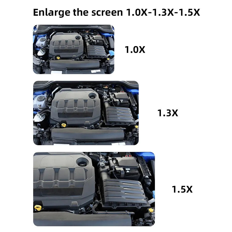 Dual Lens Industrial Endoscope Camera with Screen IP67