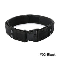 Men’s Tactical Combat Belt – Quick Release Canvas Strap