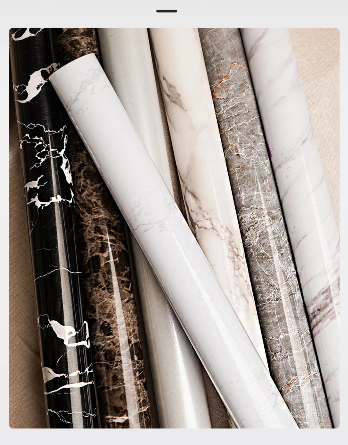 Kitchen Oil-Proof Waterproof Self-Adhesive Marble Film