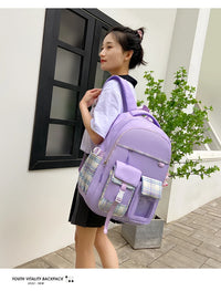 2025 New - Style Schoolbag for Primary School Girls, Suitable for Grades 1, 3 to 6, Child-Friendly, Load-Reducing and Spine