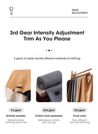 Rechargeable Electric Lint Remover for Clothes & Fabrics