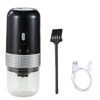 13W Portable Electric Burr Coffee Grinder – 200ml Adjustable