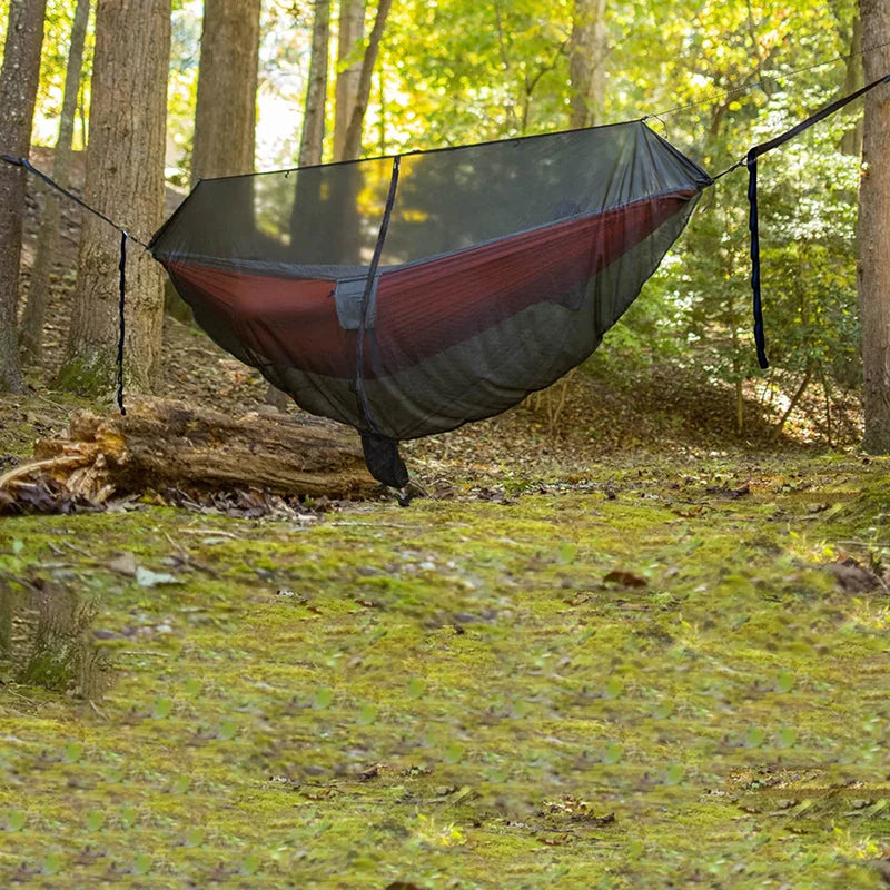 Outdoor Hammock Mosquito Net Silky Tent for 2-Person Bed