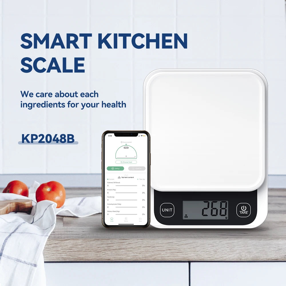 Smart Kitchen Nutrition Scale 5kg/0.1g