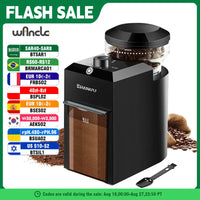 Electric Burr Coffee Grinder – 28 Settings, 2–12 Cups