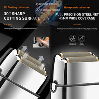 TX5 Pro Metal Electric Shaver for Men – Rechargeable Razor