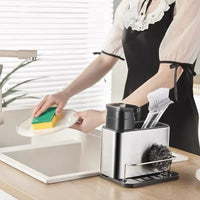 Stainless Steel Soap & Dishwashing Liquid Dispenser