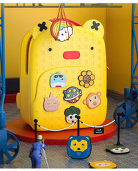 Fashion DIY Cartoon School Bags for Kids Boys Waterproof Children School Backpacks for Girls Kindergarten Kawaii Book Bag Gift