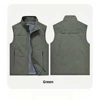Men’s Winter Fleece Vest – Casual Warm Sleeveless Jacket