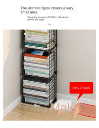 Floating Bookshelf Bookcase for Home & Office Storage