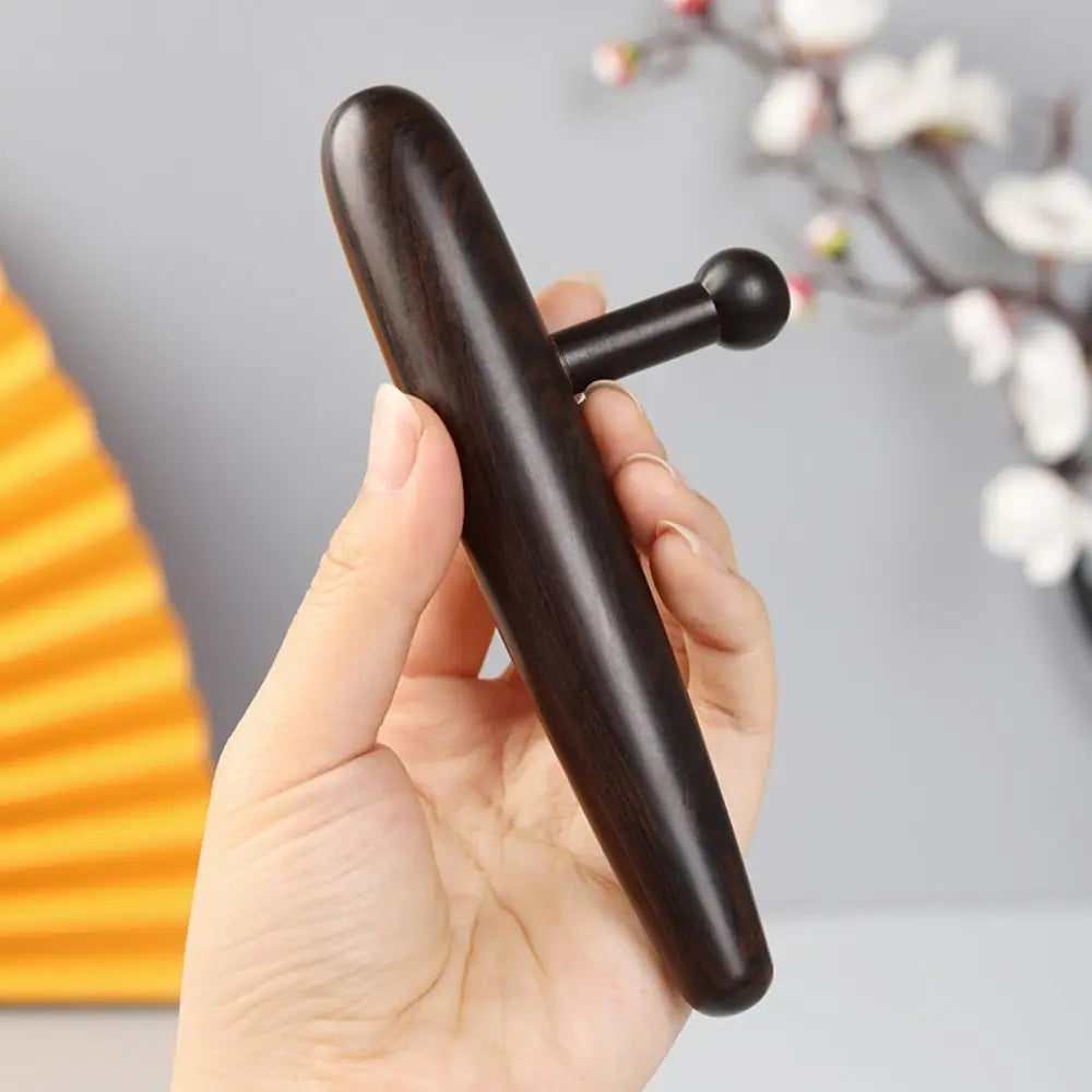 Durable Sandalwood Massage Stick – Muscle Relaxation Tool