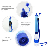 Portable Camping Water Filter Purifier for Hiking