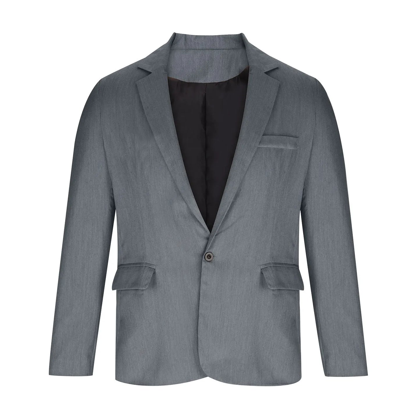 Men's Slim Fit Blazer – Casual Business Suit Jacket