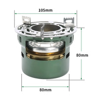 MagiDeal Ultralight Alcohol Stove Portable Camping Burner