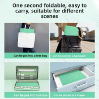 Foldable Eco-Friendly Yoga Mat – Non-Slip TPE 183×61cm