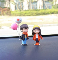 Cute Car Ornament Couple Desktop Decoration Gift