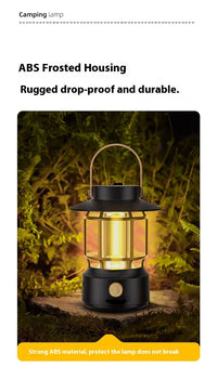 Lohascamping LED Retro Camping Lamp Rechargeable Light