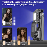 ABAC Selfie Stick Tripod with 1-Axis Gimbal Auto Balance for Smartphones