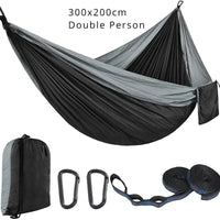 Ultralight Hammock 2 People Full Hanging Hammocks 300x200 Portable for Camping Outdoor Travel Tourist Garden Beach Large Hammock
