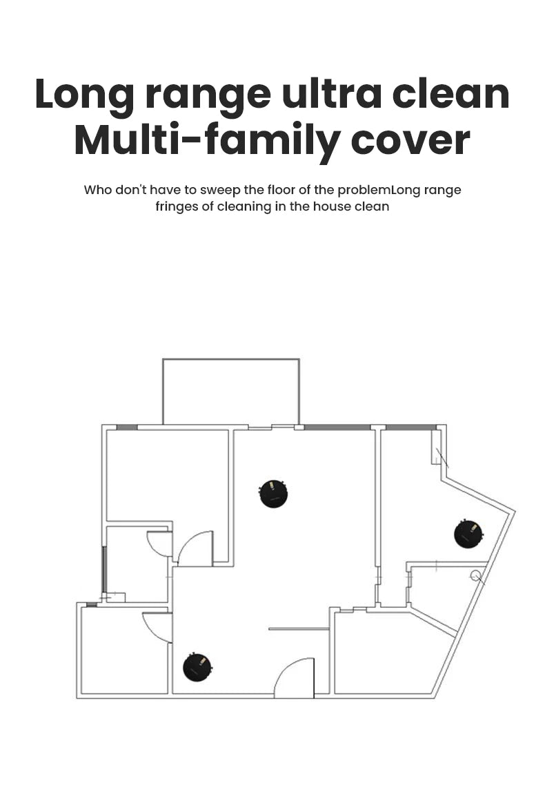 5-in-1 Wireless Smart Robot Vacuum Cleaner – Home Use