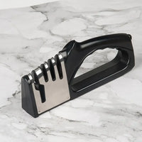 4-Stage Kitchen Knife Sharpener with Non-Slip Base