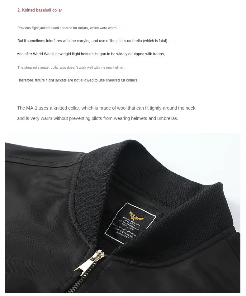 Men’s Cargo Jacket Winter Warm Streetwear