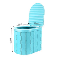 Portable Folding Camping Toilet – Wide Seat & High Load