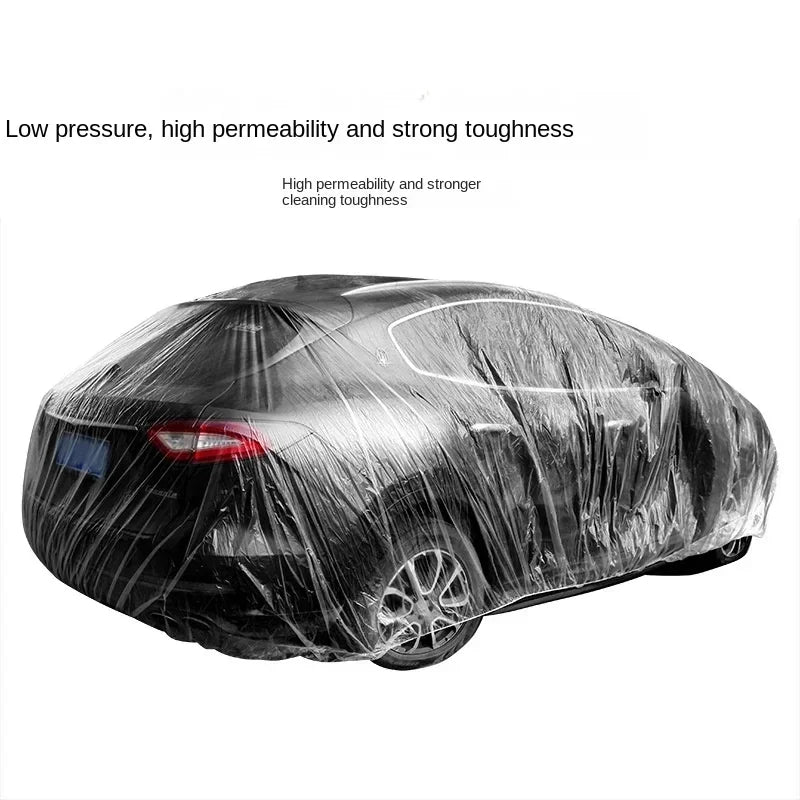 Disposable Car Dust Cover –Waterproof Sunshade Coat