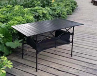 Portable Folding Camping Table for Outdoor BBQ & Picnic