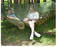Camping Hammock with Mosquito Net Outdoor Garden Leisure