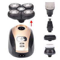 5-in-1 Rechargeable Waterproof Men’s Electric Shaver