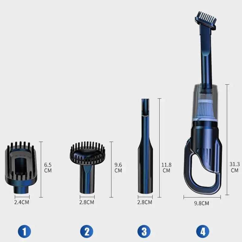 Rechargeable Cordless Car Vacuum Portable Dust Cleaner