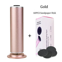 Electric Pedicure Foot File – Callus Remover w/ Sandpaper