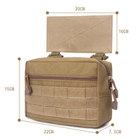 Tactical Utility Molle Pouch Compact EDC Gadget Gear Storage Bag Hunting Vest Plate Carrier Storage Bag Accessory