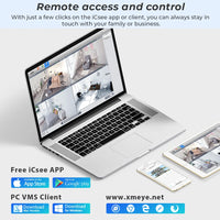 4K 8MP Solar Security Camera – Dual Lens WiFi PIR IP Camera