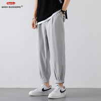 Men’s Cropped Cargo Pants – Lightweight Summer Fashion