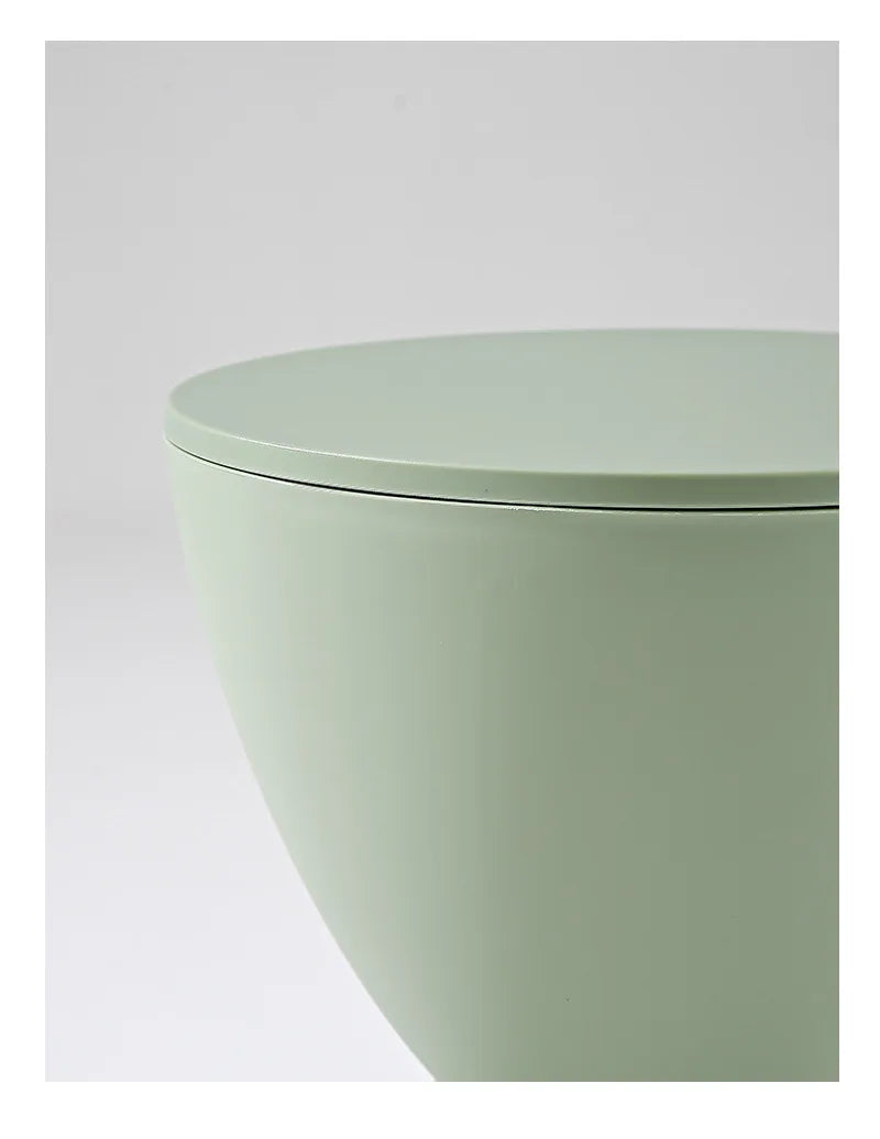 Nordic Round Ottoman Pouf – Living Room Coffee Side Table